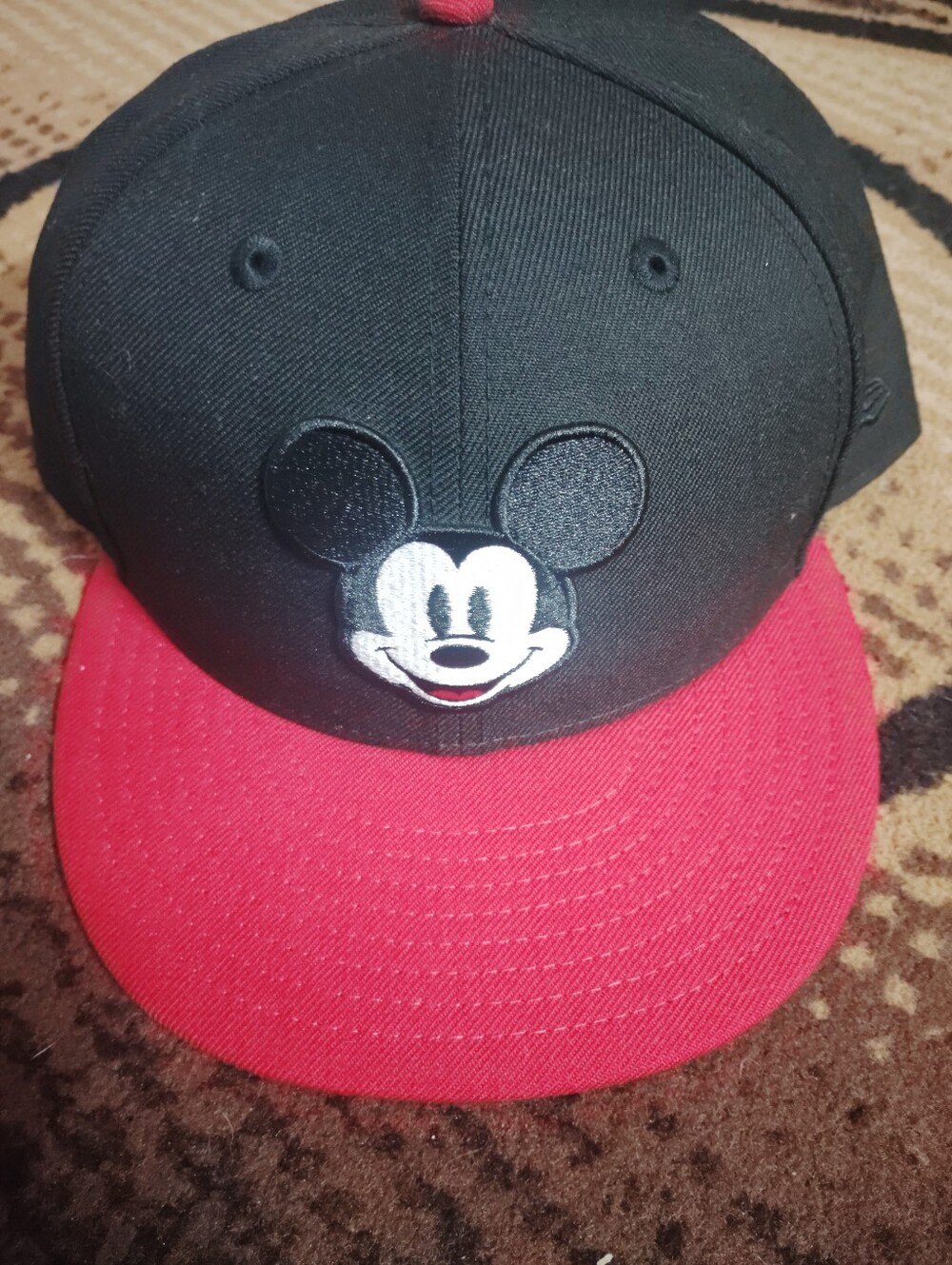 New Era 59Fifty Mickey Mouse Head Classic Fitted Hat Size 8 Disney